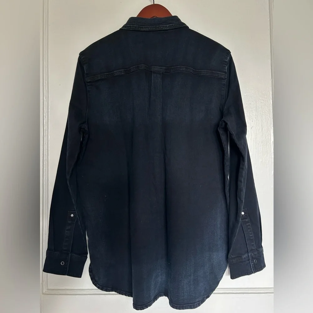 Guess Distressed Button-Down - Picture 4 of 17